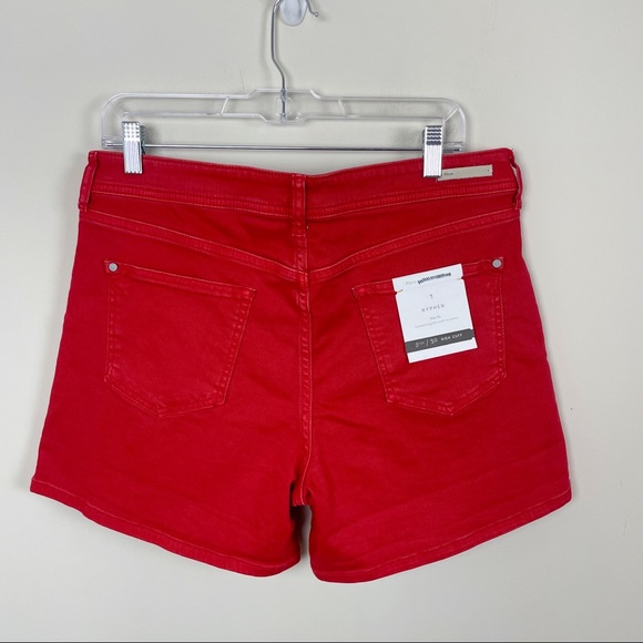 Anthropologie Pilcro Hyphen Red Rogue Shorts Size 30 | Run large - Picture 12 of 12